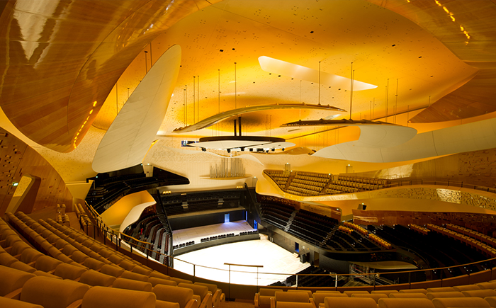 Philharmonie de Paris - symphonic hall design